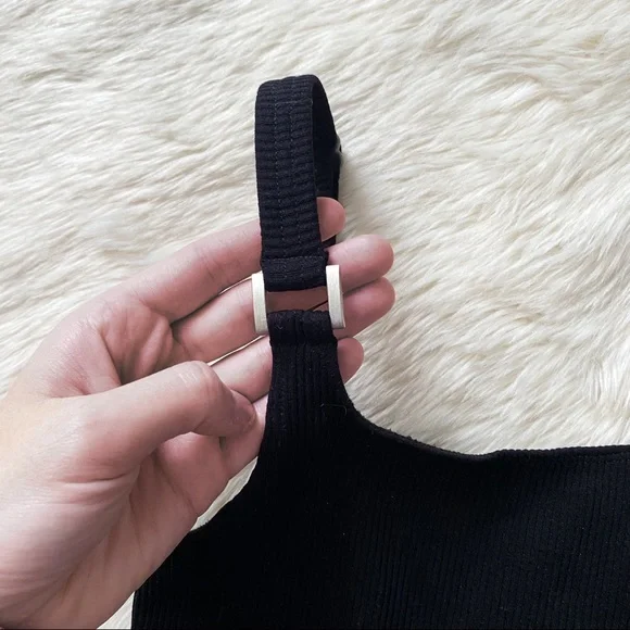 UO Out From Under Cindy Seamless Bodysuit Black - Picture 5 of 6